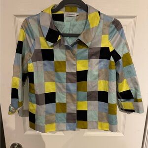 Marimekko Multicolor Checkered Blazer